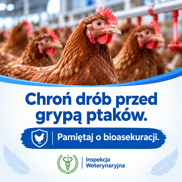 Komunikat Głównego Lekarza Weterynarii dotyczący zagrożenia grypą ptaków w związku z jesiennymi migracjami dzikiego ptactwa